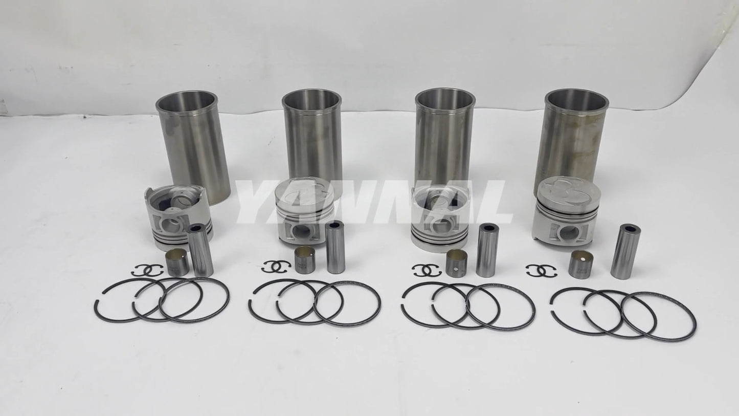 4-piece TD25 engine overhaul liner kit for Nissan diesel engines