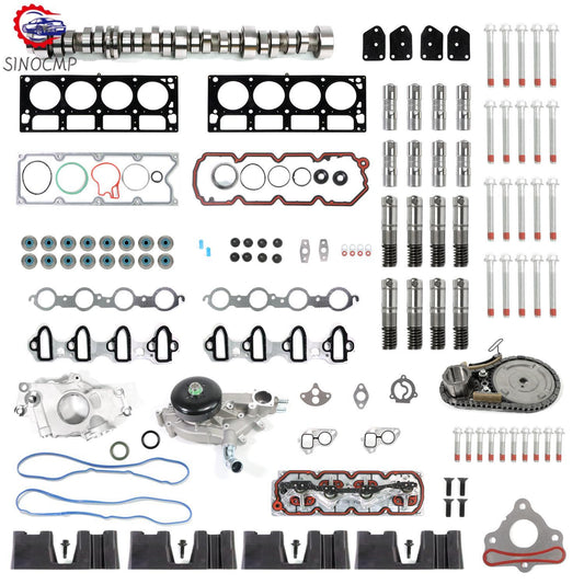 AFM DOD Kit Camshaft Lifters Head Gasket Set VLOM Pumps for 05-14 5.3L for Chevy GM