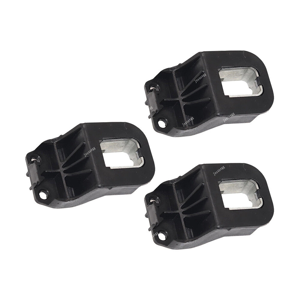 3X Headlight Repair Kit Fit for BMW for X5 E70 / X6 E71 2006-2013 63127195535 Black