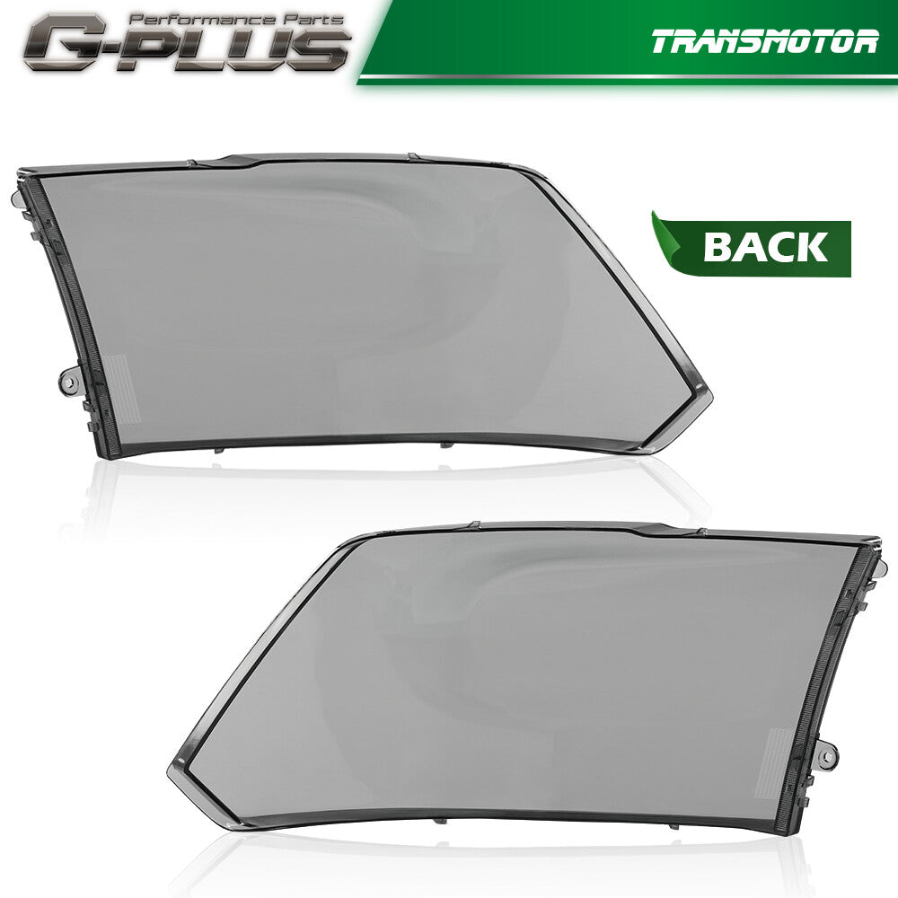 Suitable for 09-18 rpm, 1500 rpm, 2500 rpm, and 3500 rpm headlight protection lens cover.