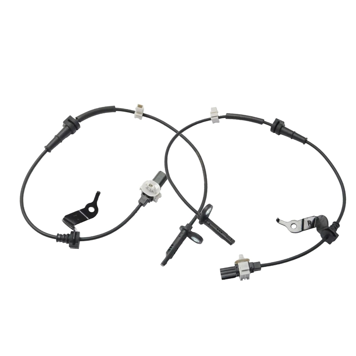 2PC Front ABS Speed Sensor fit 13-17 for Honda Accord Wheel Mounted with Harness