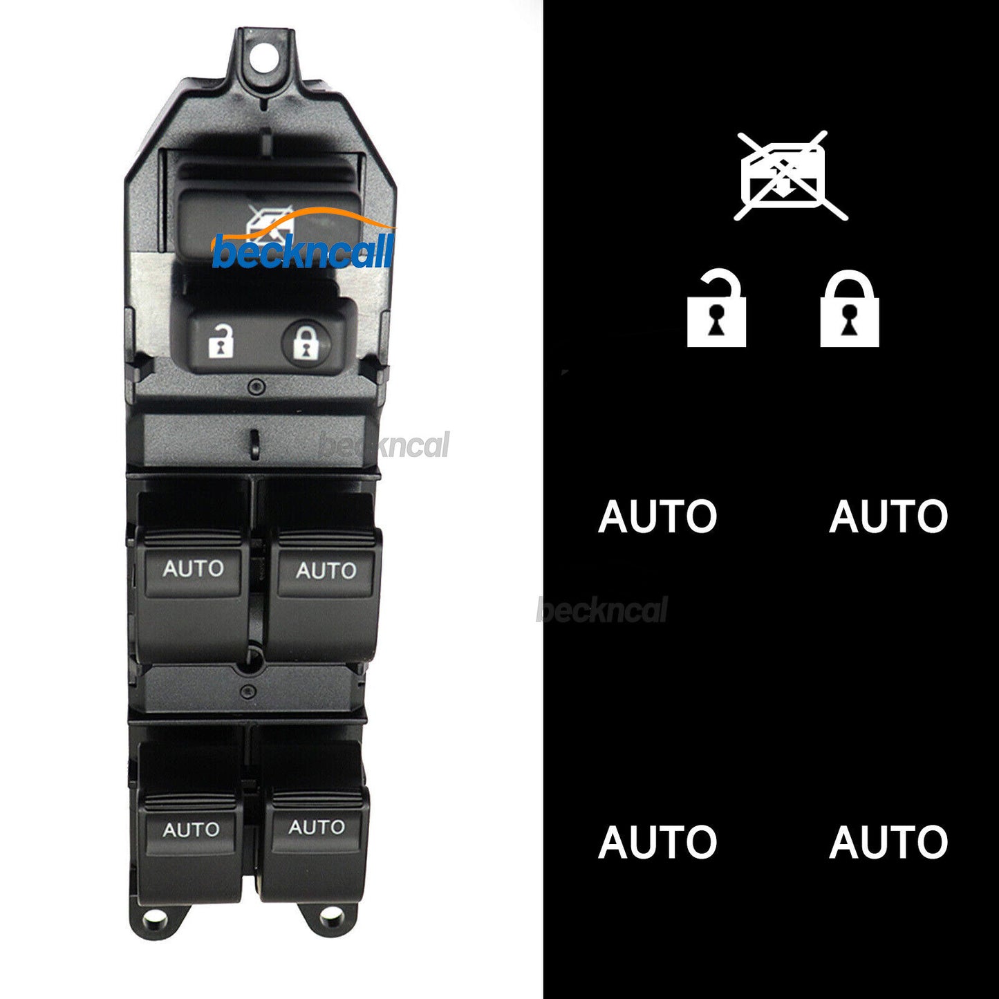 Driver Side LED Power Window Switch Auto Down Up Fit for Toyota Tundra 2007-2021