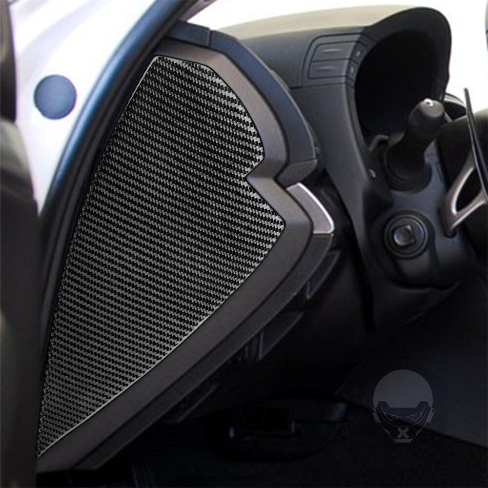 Carbon Fiber Door Buffer Cushion Mat Panel Trim for Infiniti G37 Sedan 2010-2013