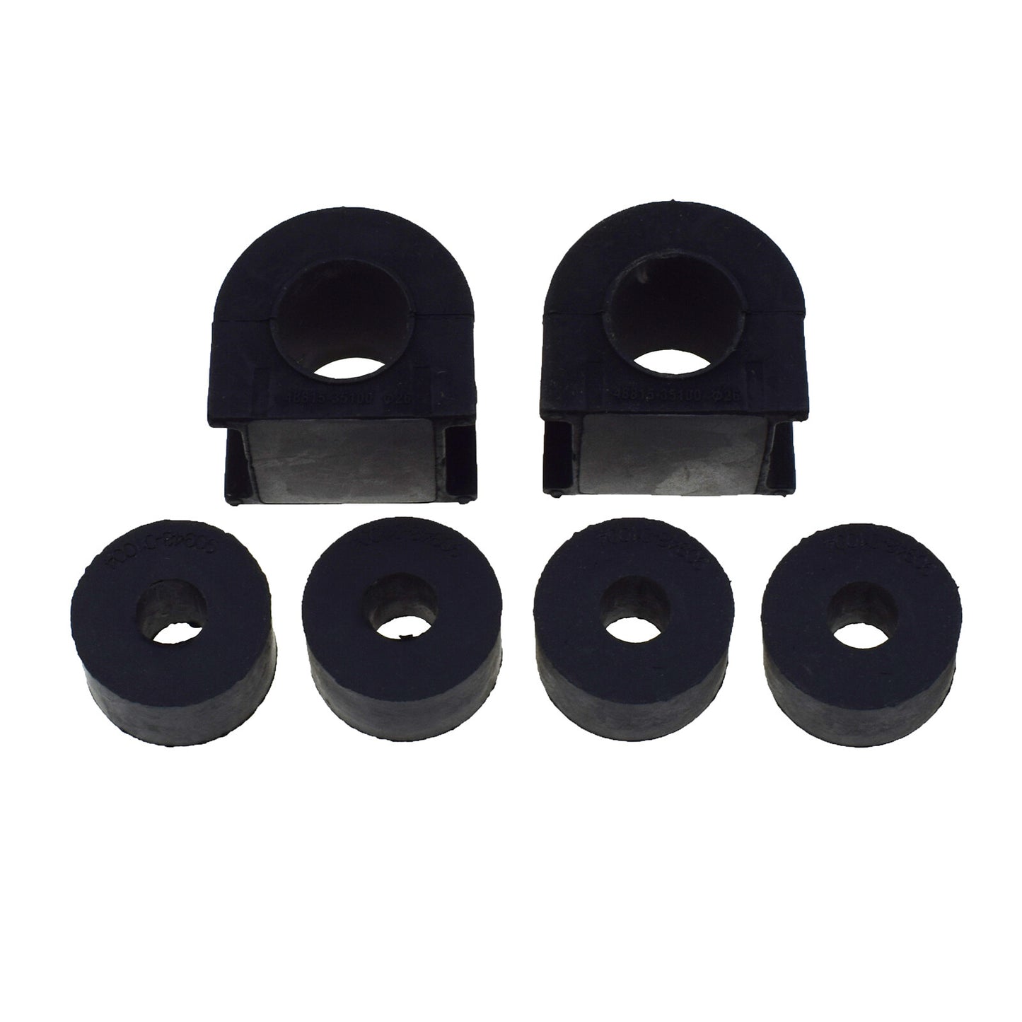 6Pcs FRONT STABILIZER BAR BUSHING  CUSHION KIT for TOYOTA 1996-2002 4RUNNER