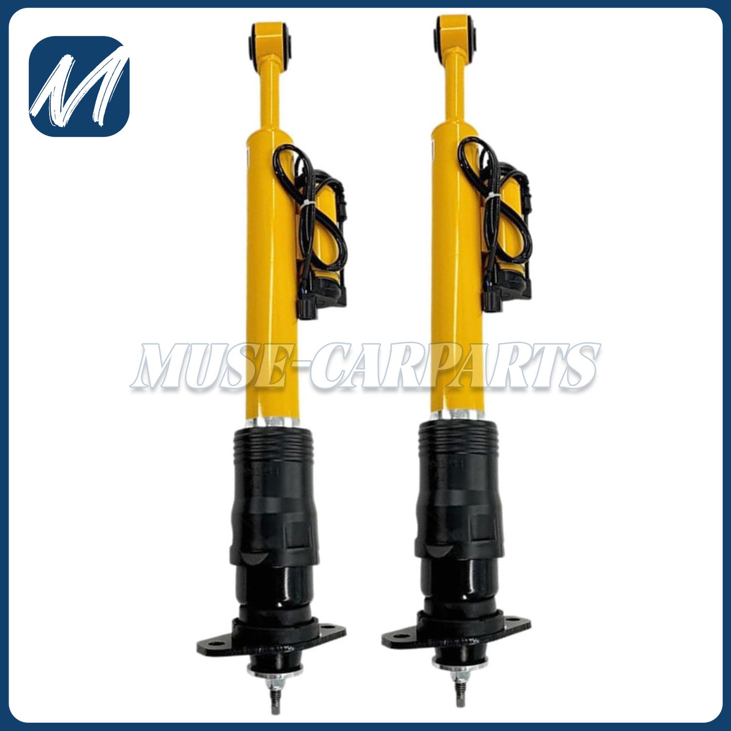 2-piece rear shock absorber struts with electric PASM Fit for Porsche for Panamera 970 2010-16