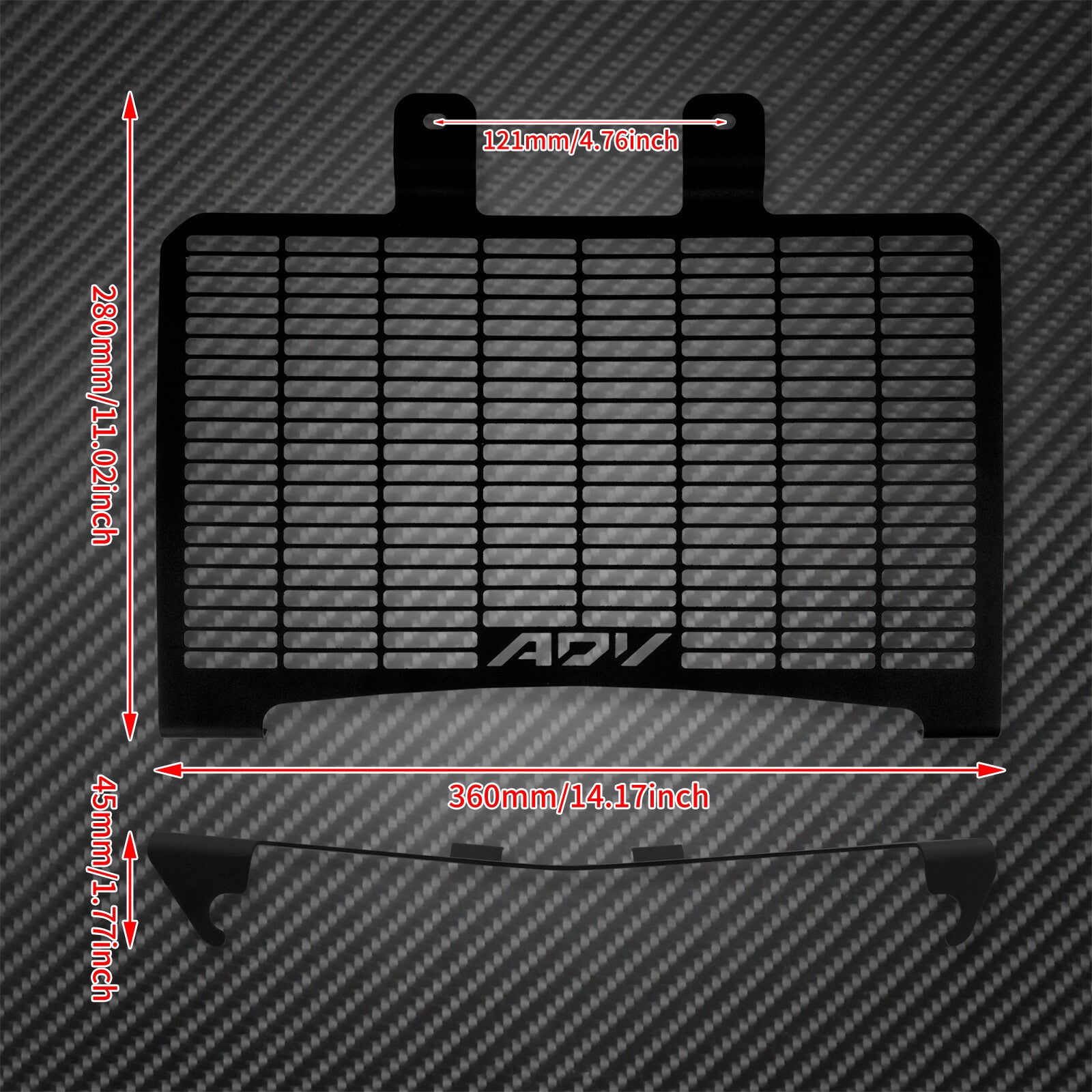 Front Shield Radiator Guard Grille Cover Fit for Harley Pan America Special 2021