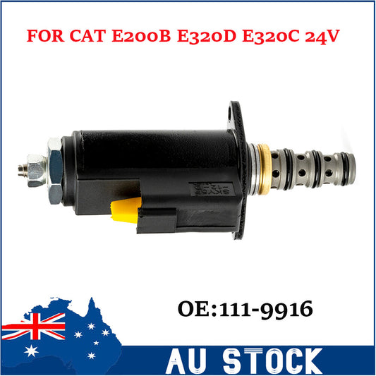 111-9916 1119916 24V Solenoid Valve KDRDE5K/31/40E30 For CAT E200B E320D E320C