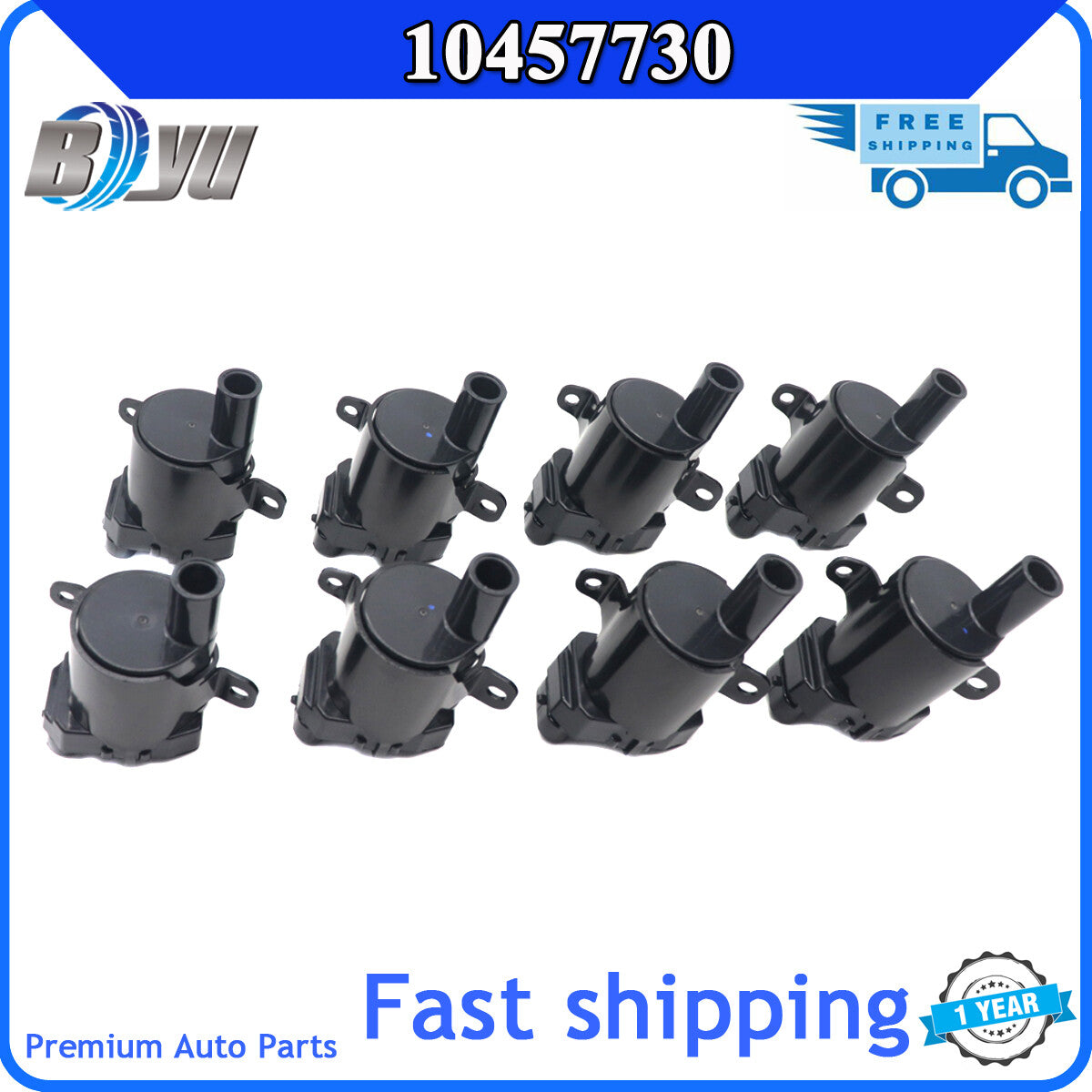 for CHEVY SUBURBAN 2500 1500 for GMC for SIERRA 2500 1500 New 8x Ignition Coil 10457730