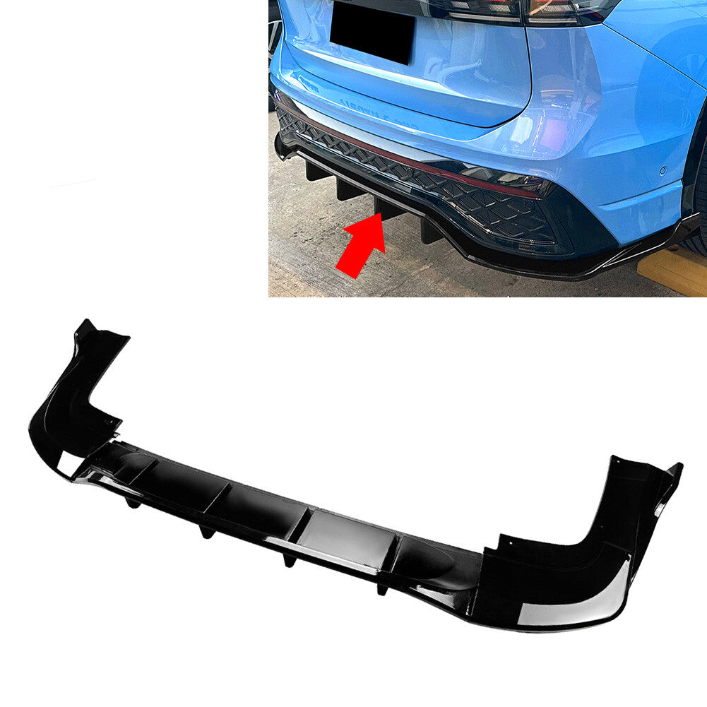 Rear Bumper Splitter Spoiler Lip for VW for Tiguan MK3 2024-2025 2024