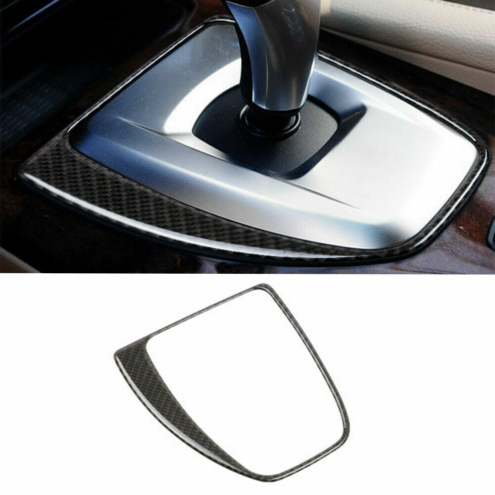 Carbon fiber internal gear shift panel trim suitable for BMW 5 Series E60 2006-10