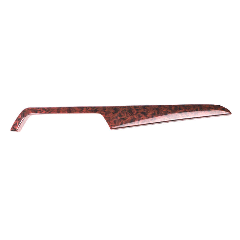 Middle Console Dashboard Strip Trim for Mercedes-Benz C-Class 11-2013 Brown Wood