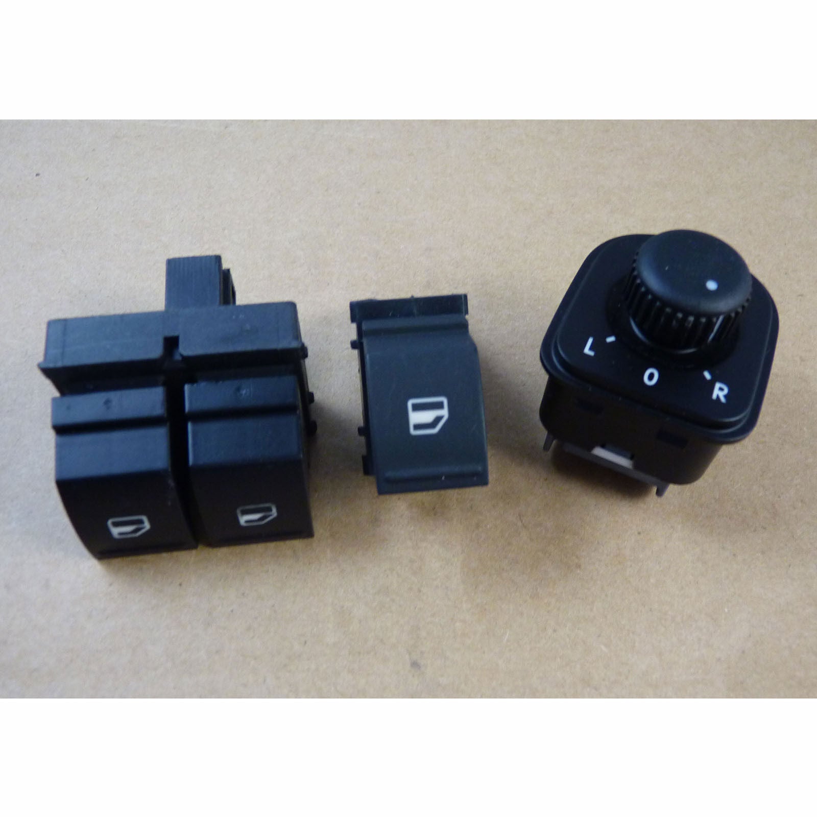 for VW for Passat B6 Eos for Golf MK 5 6 GTI for Jetta for Tiguan Mirror Window Switch Set 3 New