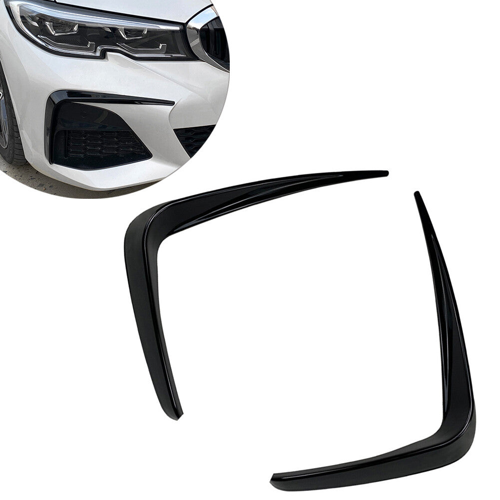 Front Fog Lamp Frame Decoration Trim FIT for BMW 3 Series G20 2019-2022