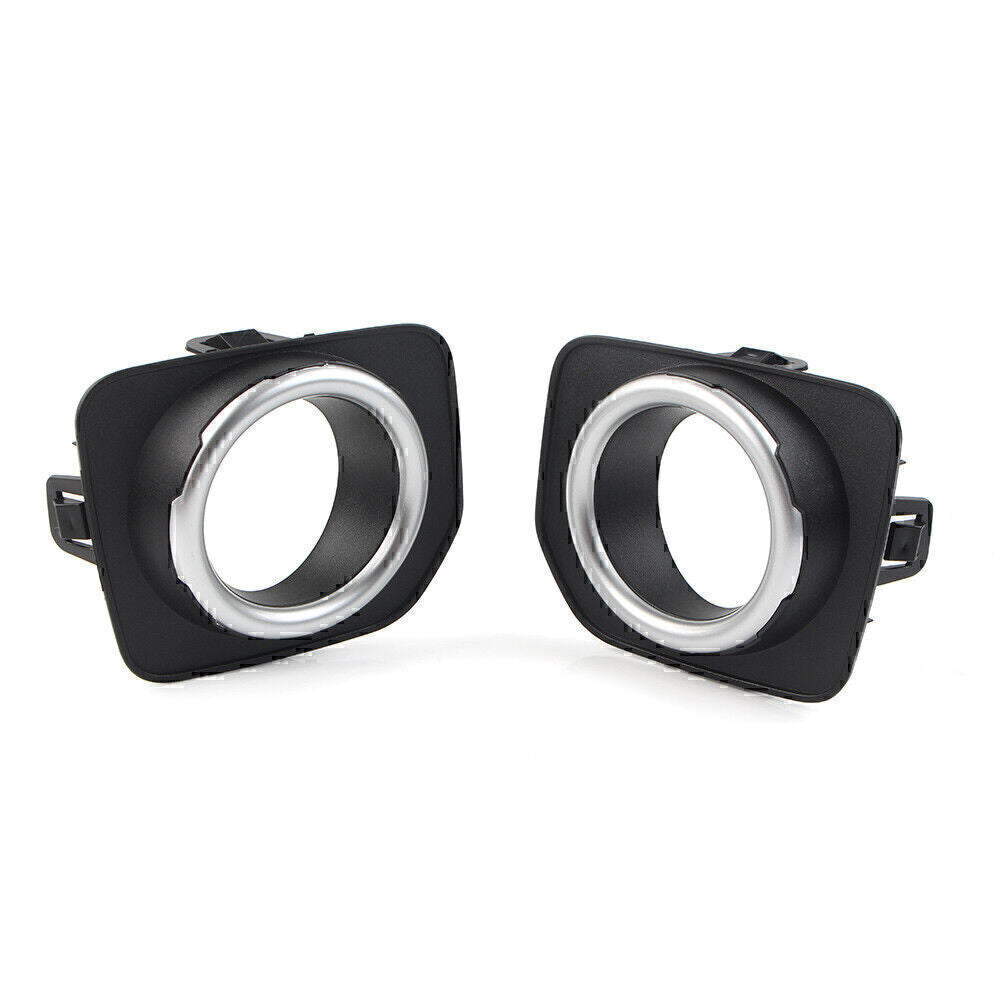 Pair Front Bumper Fog Lamp Bezel Cover Trim for Land Rover LR4 2014-16 LR051335