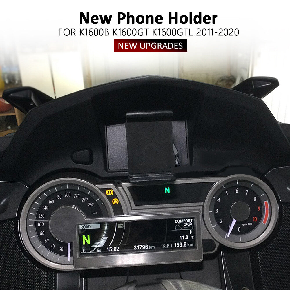for BMW K1600GTL 2011-2020 Motorcycle Phone Shockproof Holder Navigation Bracket