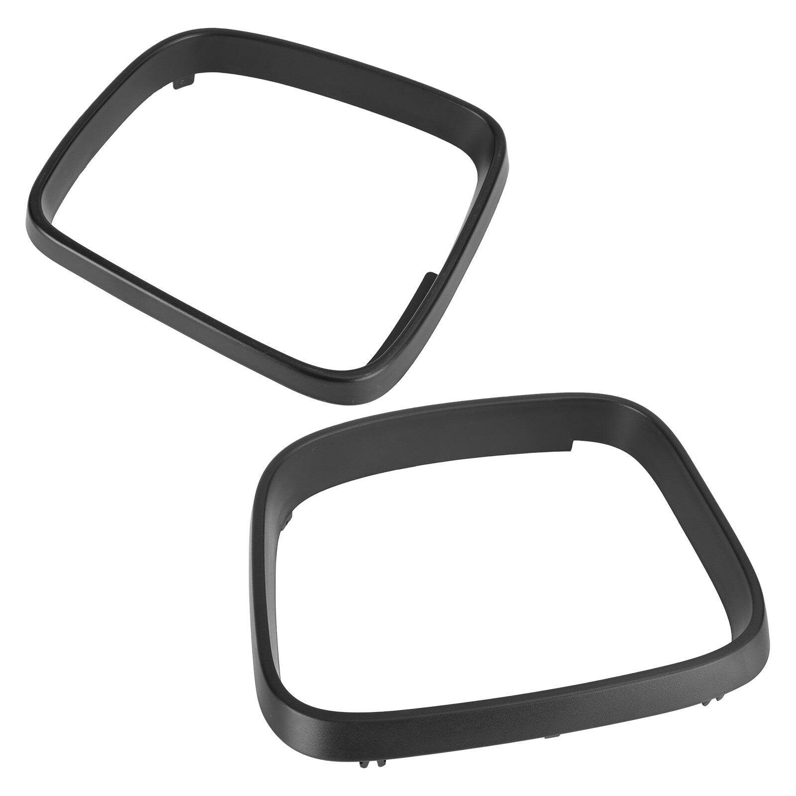 A pair of mirrored door storage boxes with wing-shaped decorative ring frames are suitable for Volkswagen Transporter T5