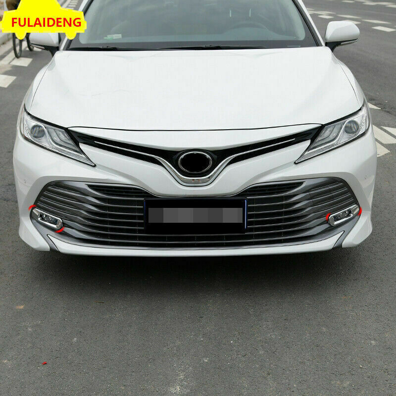 for Toyota for Camry XLE,LE,L 2018-2022 Chrome Front Fog Lamp Fog Light Cover Trim