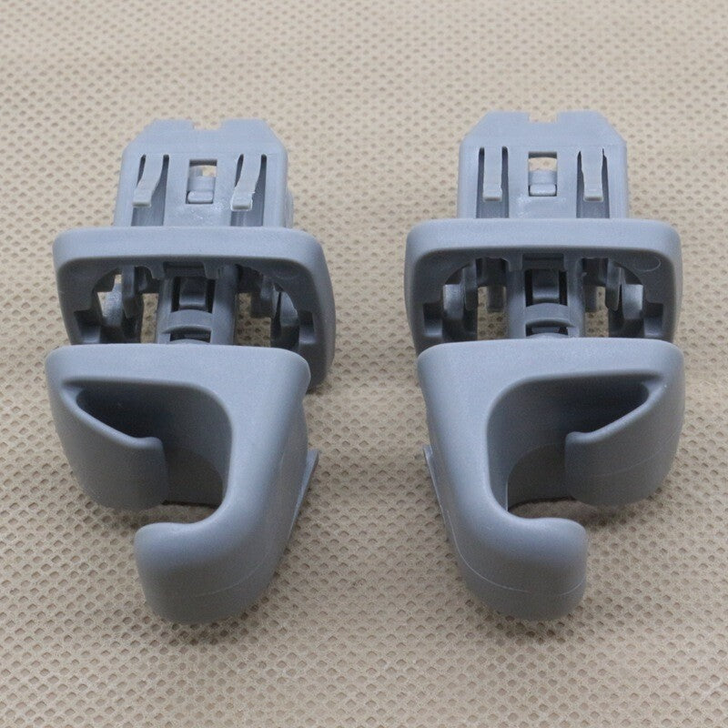 2-Pack for Toyota Highlander for Camry 74348-33040-B0 Gray Sun Visor Bracket Clips