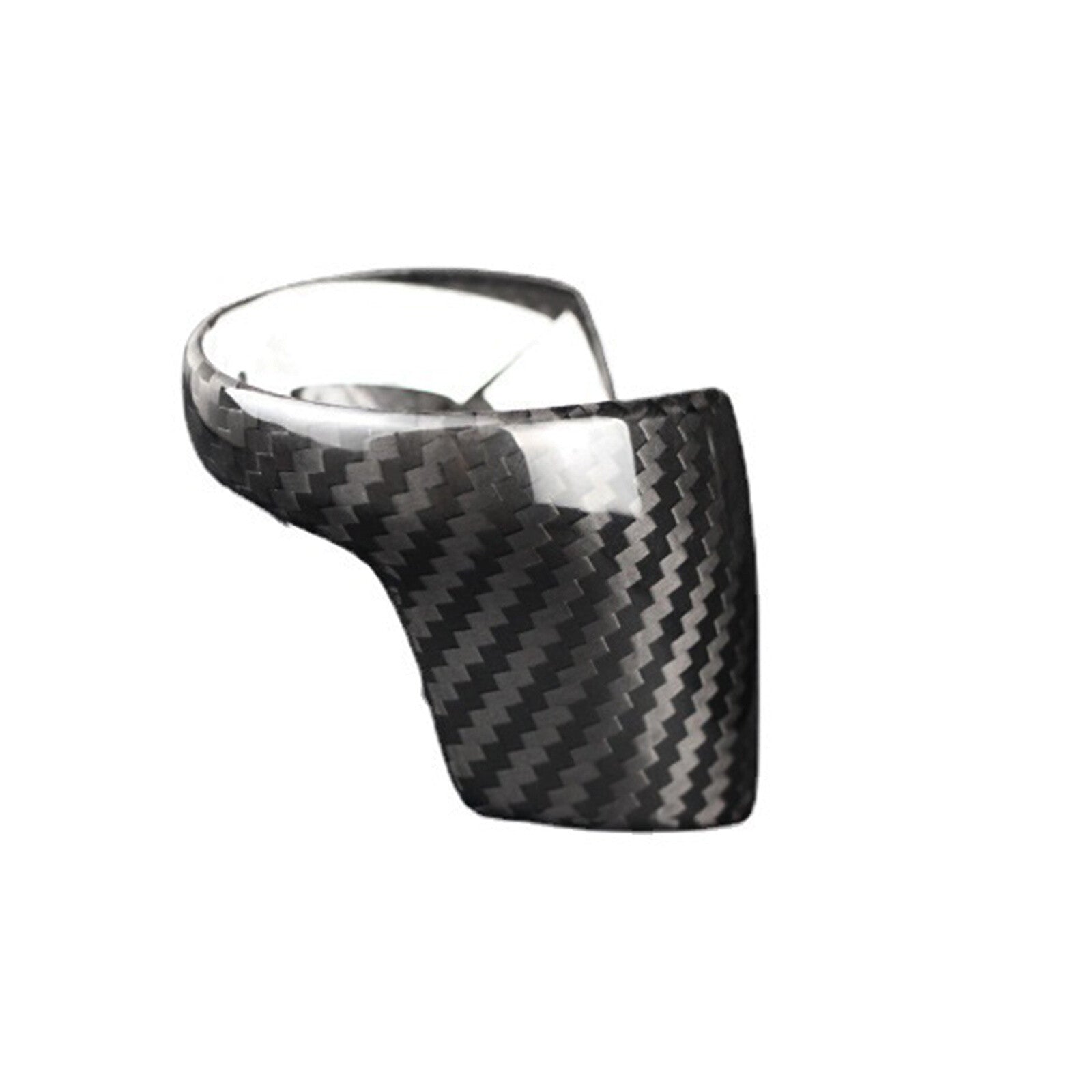 for Mazda 3 6 CX-3 CX-4 CX-8 CX-5 Real Carbon Fiber Gear Shift Knob Cover Trim