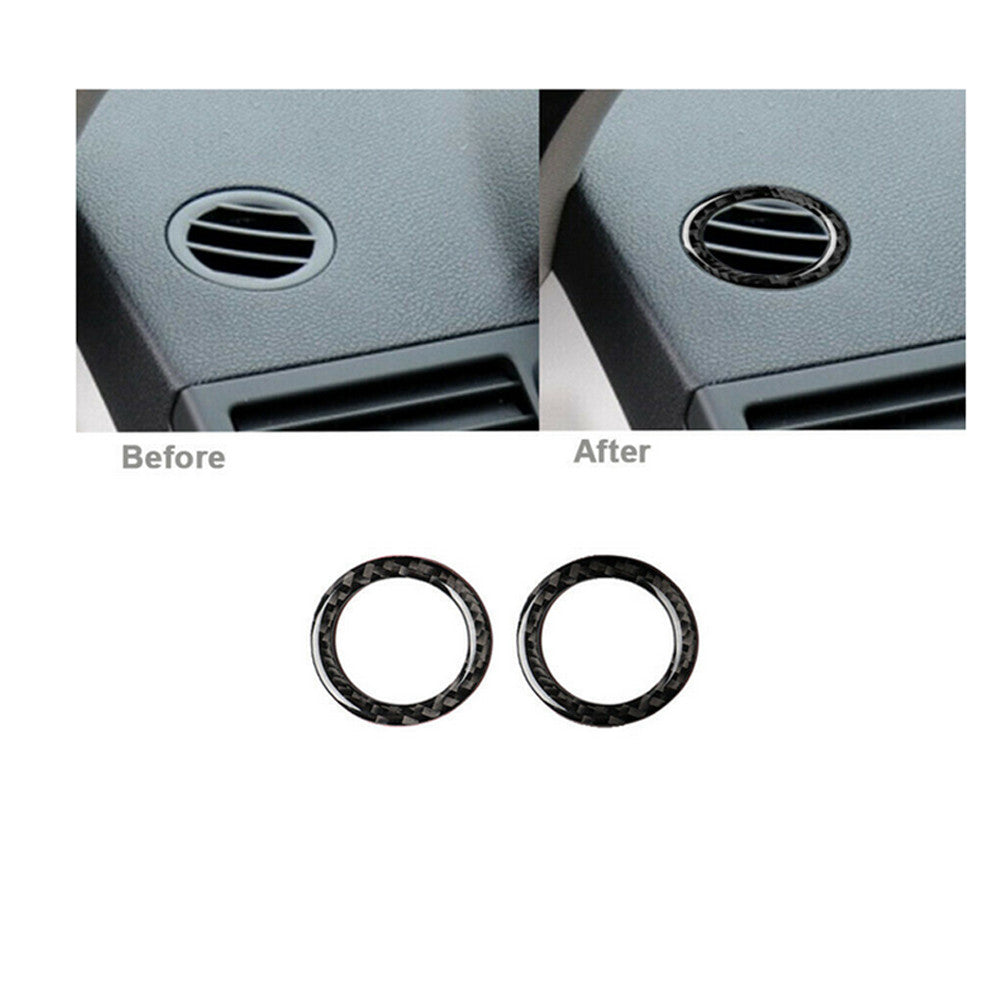 Carbon Fiber Vent Outlet Circuit Trim for Mercedes-Benz W204 2007-2010