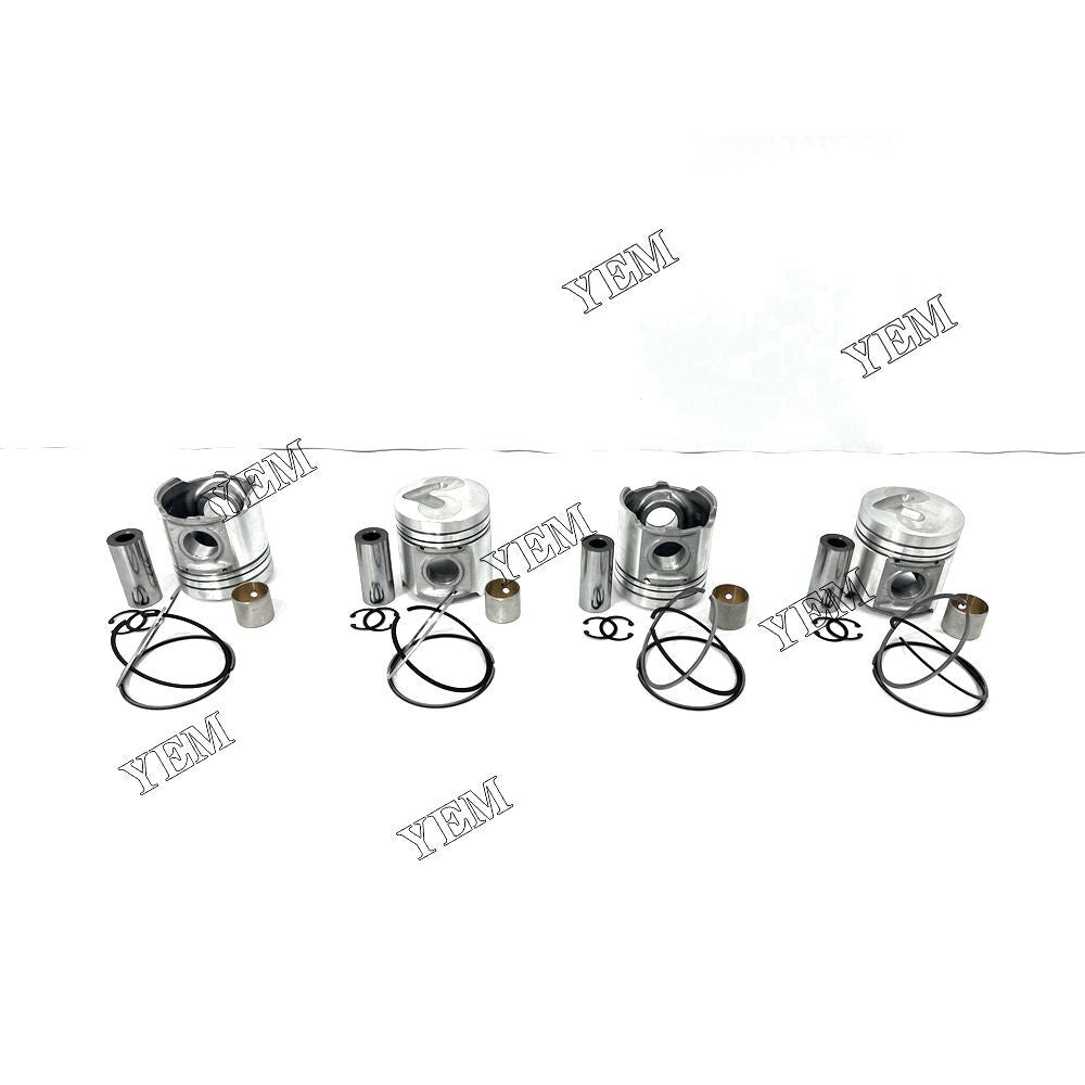 F4L912W Cylinder Piston Kit With Ring Fit For Deutz Diesel Engine Spare Parts.