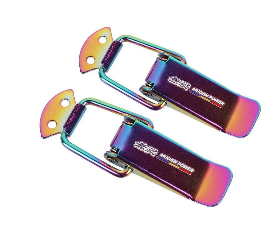 Mugen Neo Chrome rear bumper fender cover clip lock for Honda for Acura