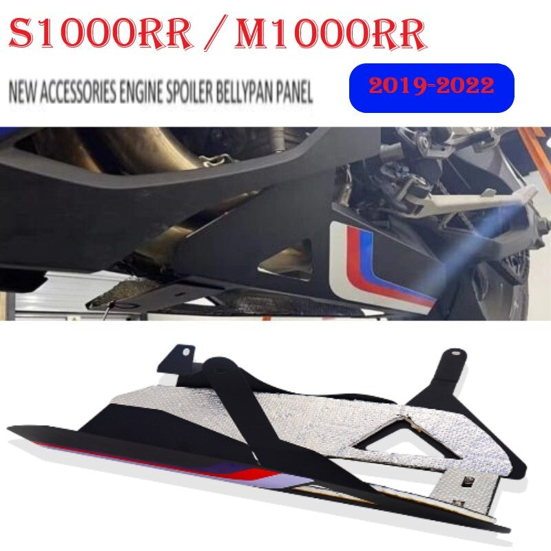 For S1000RR 2019-2022 Belly pan Lower Engine Spoiler Cowling Protection Fairing