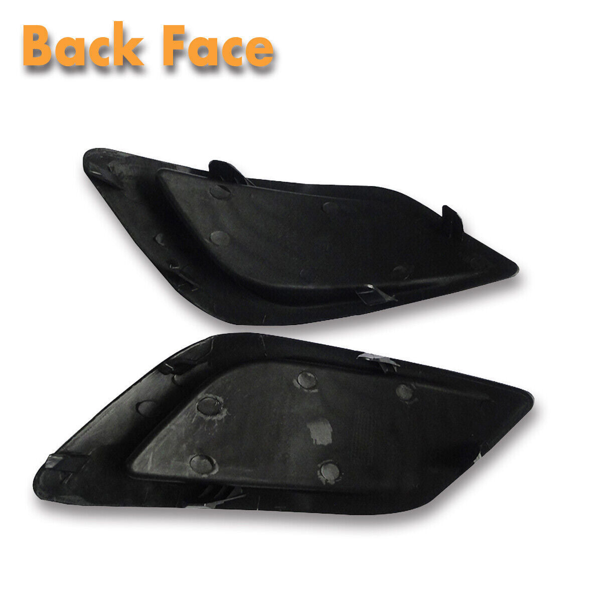 1Pair Front Fog Light Lamp Cover Trim Bezels Fit for Ford Focus 2009-2011 Sedan