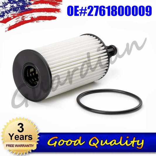 Oil filter 2761800009 is suitable for MERCEDES-BENZ C300, C350, C400, C450, CLS400, CLS550, E350, etc.