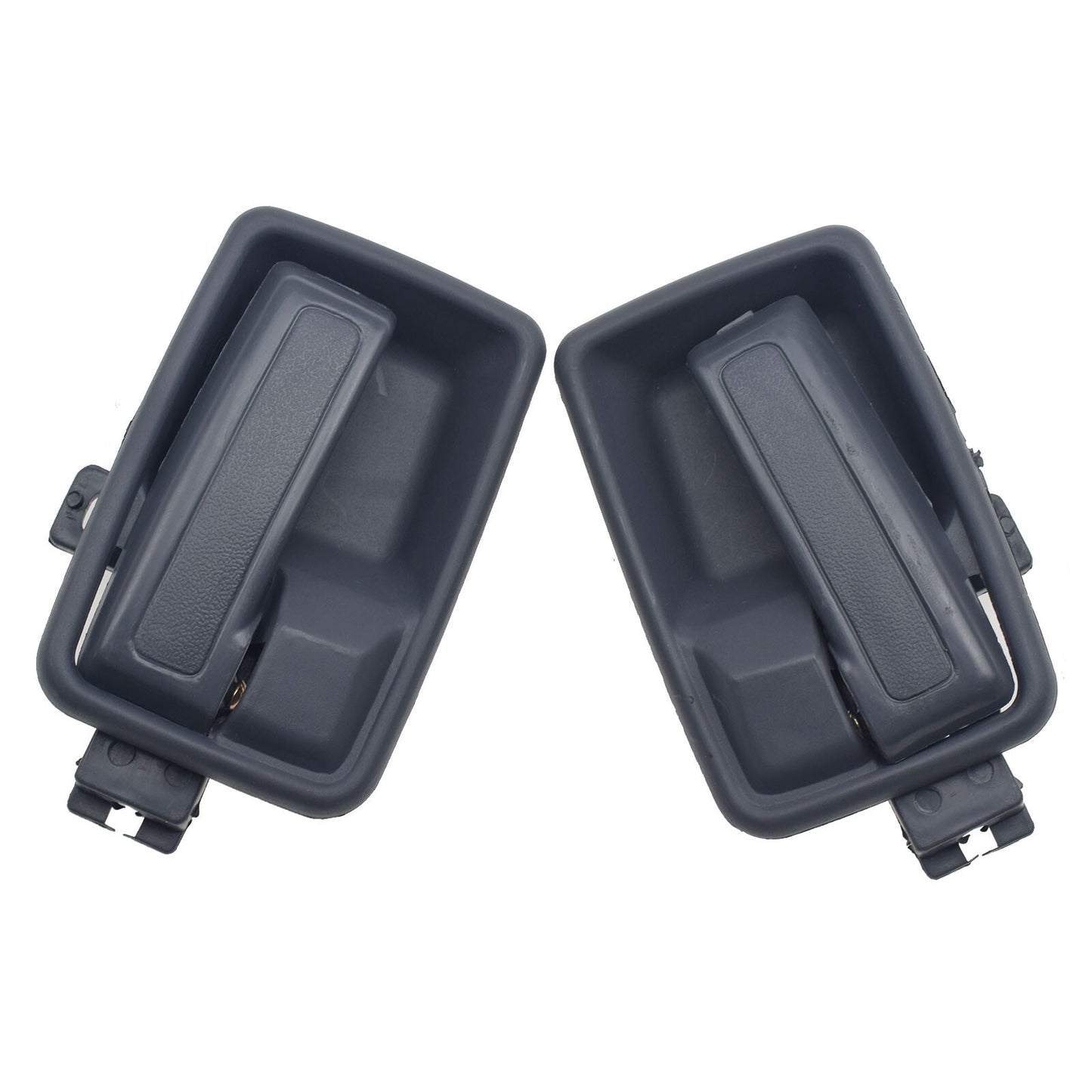 2PCS Gray Interior Door Handle Front Left  Right For 1989-2001 for Isuzu Pickup TFR