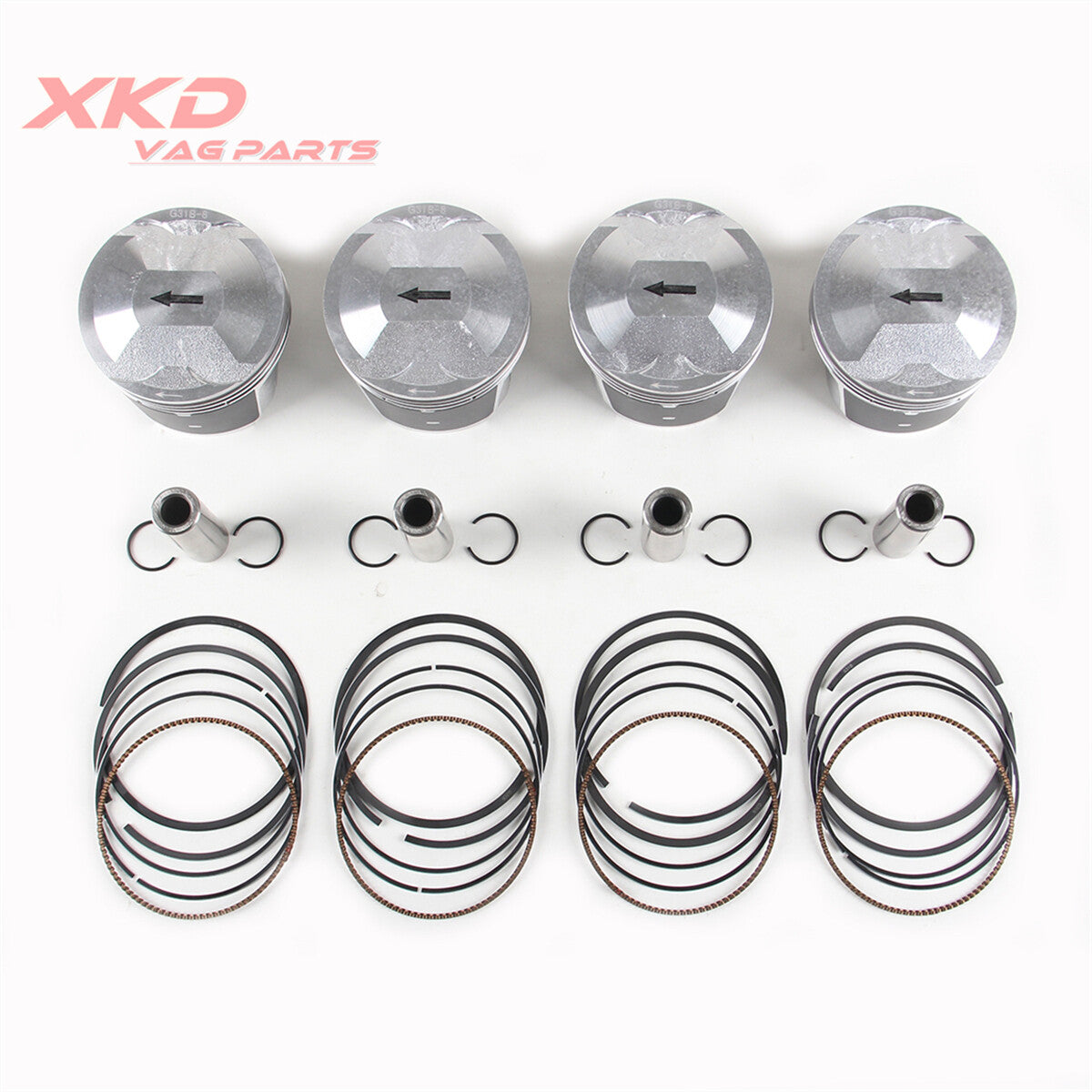2.0L Pistons Rings Kit Fit for Buick Regal for Chevrolet 12600456