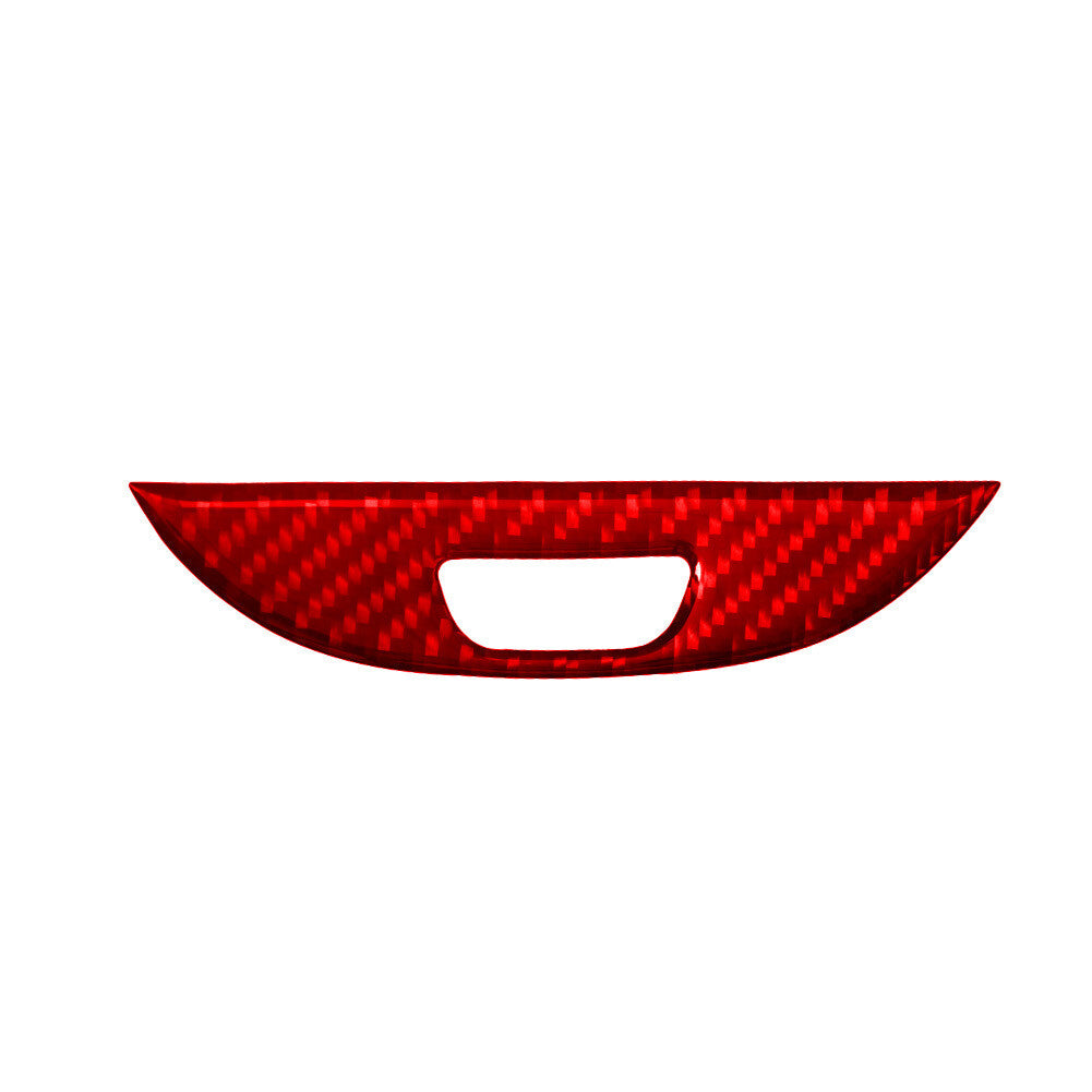 Red Carbon Fiber Switch for Center Armrest Trim for BMW X5 2000-2006