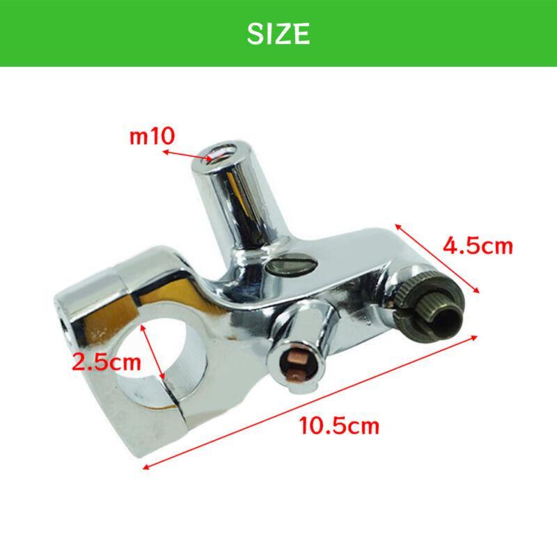 Clutch lever mirror bracket mount for Honda Shadow 600 VT750