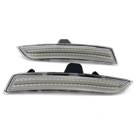 Clear Lens LED Side Marker Lights for for CaDillac C TS for ATS with No Error