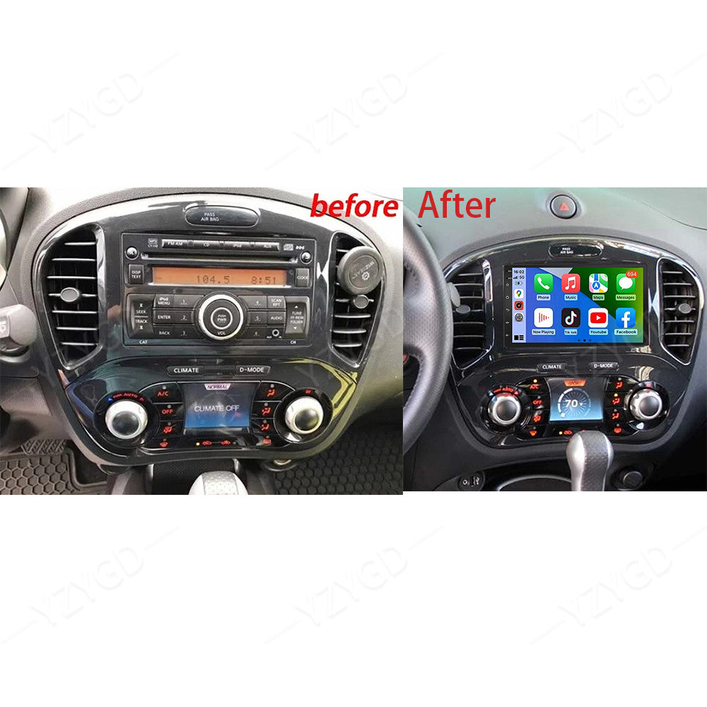 for Nissan Juke 2010-2011 Stereo Android Auto Carplay Car Radio GPS WIFI Screen