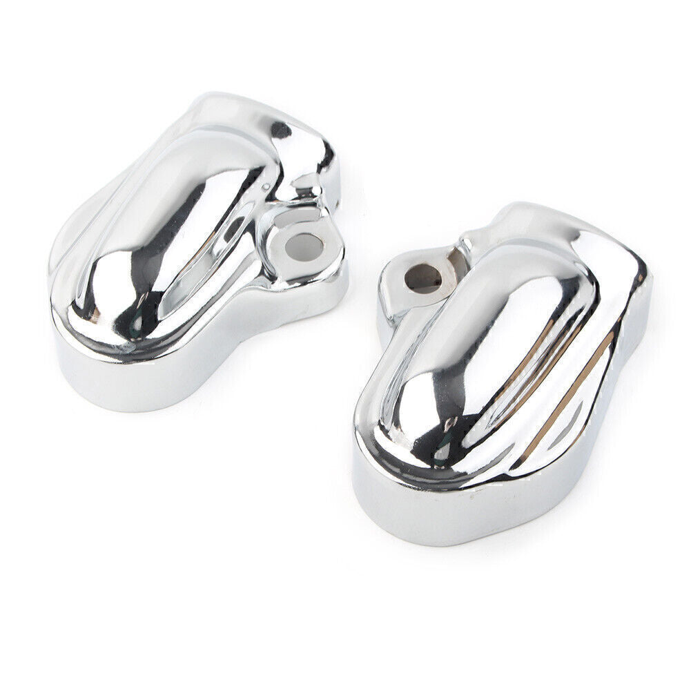 Bar Shield Rear Axle Nut Covers For V-Rod VRSC Muscle VRSCF 2002-2017 Chrome