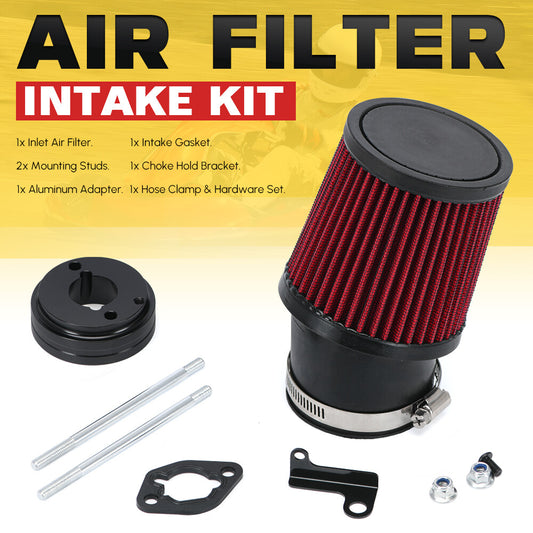 Inlet Air Filter Adapter Kit For Predator 212cc Go Kart for Mini Bike 6.5HP Engine