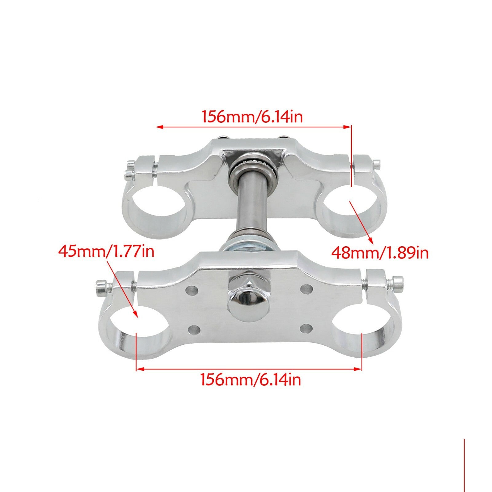 The front three-pronged clamp is suitable for 110cc and 125cc Apollo Coolster Dirt Pit bicycles SSR