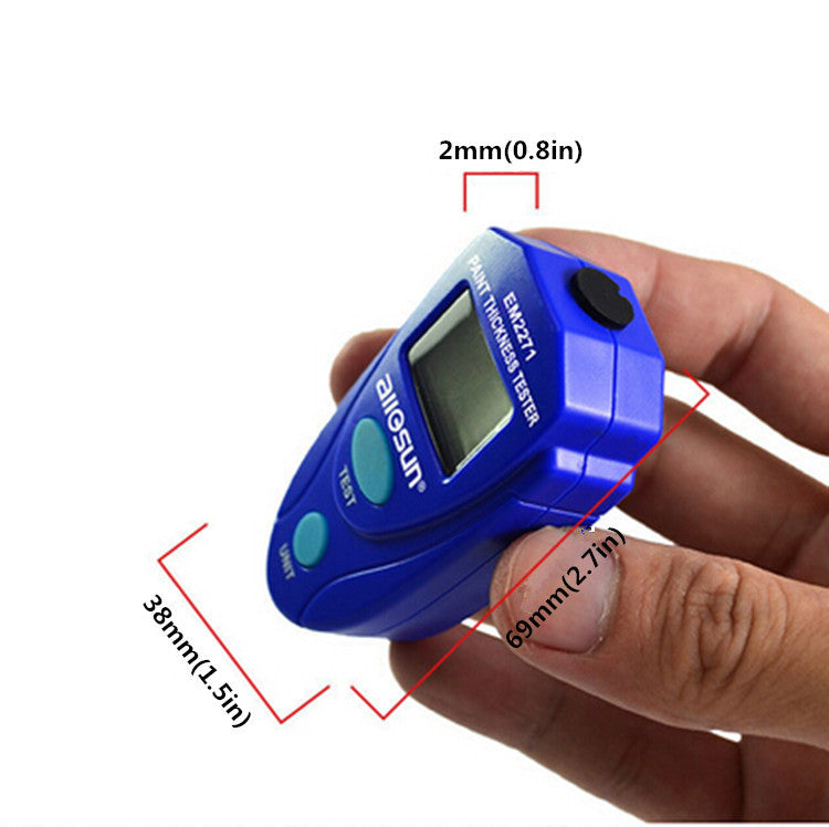 Car Painting Thickness Tester Paint Meter Digital Coating Measuring Gauge Meter