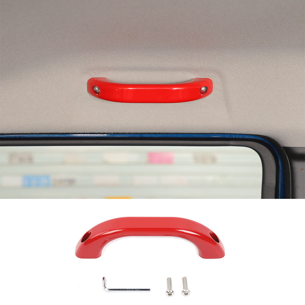 Alloy Red Car Roof Grab Handle Hard Mount Solid Grab Trim for Suzuki for Jimny 2010+