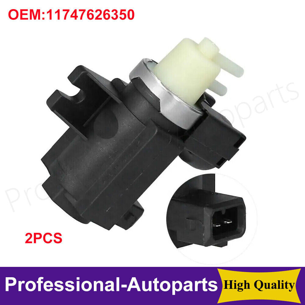 2-pack turbocharger acceleration solenoid valve 111747626350 suitable for BMW E90 335i E60 535i 550
