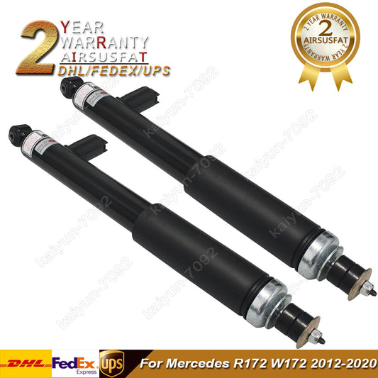 2pcs for Mercedes W172 SLK300 SLK350 SLC300 SLK55 AMG Rear Shock Absorbers w/ADS