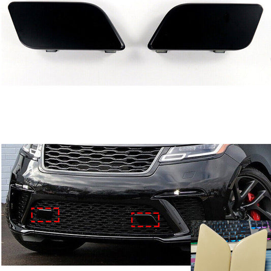Pair Front Bumper Lower Grille Cover Fit For 2018-21 for Range Rover Velar SVA L560