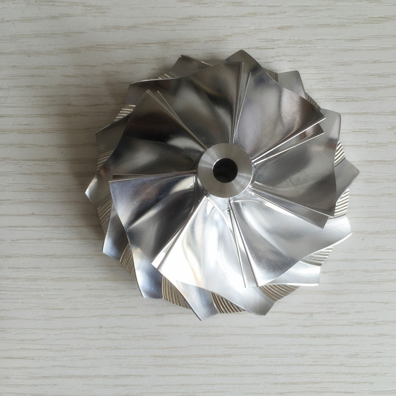 GTX3582 62.45/82.36mm 9833-2 7+7 blades billet compressor wheel