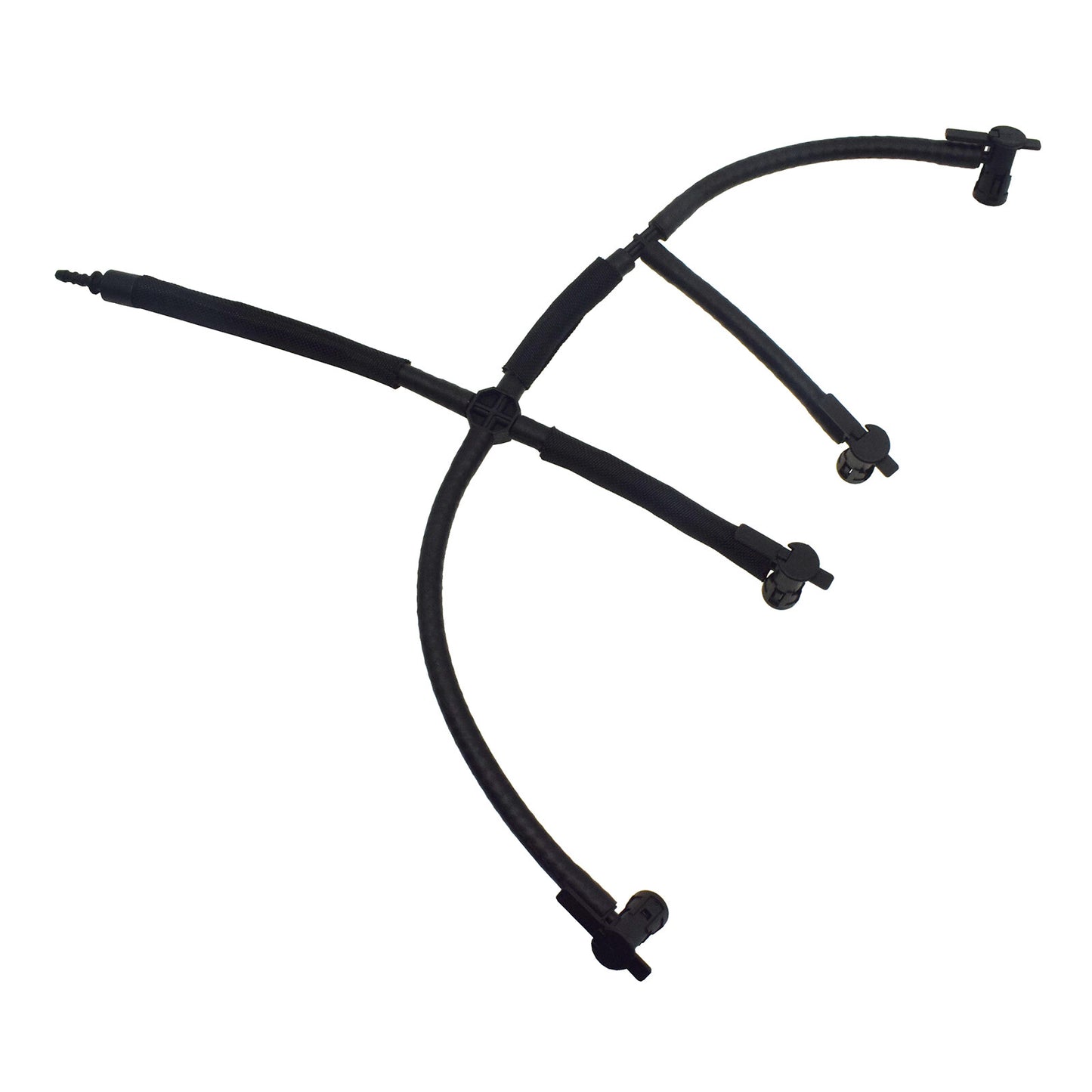 Fuel overflow return hose line 03L130235M is suitable for Audi and for Skoda seats for VW 2.0 TDI.