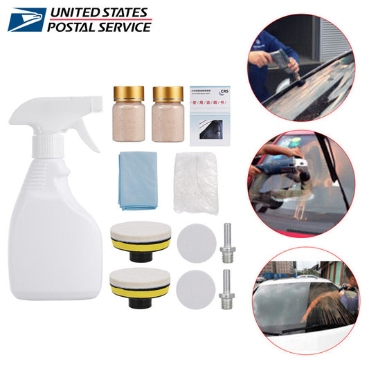 Auto Windshield Repair Glass Polishing Deep Scratch Removal Glass Polishing Kit