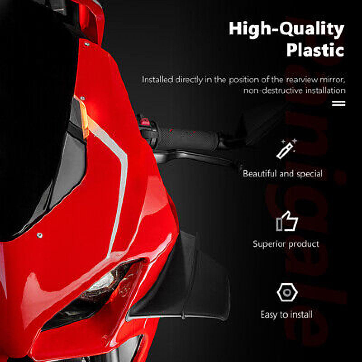 LED Turn Signal Light for Ducati PANIGALE V2 Panigale V4 V4S V4R Indicators Lamp