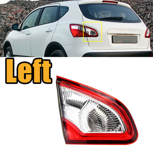 Left Rear Tail Light Inside Brake light for Nissan Qashqai 2010 -2014 EU Version