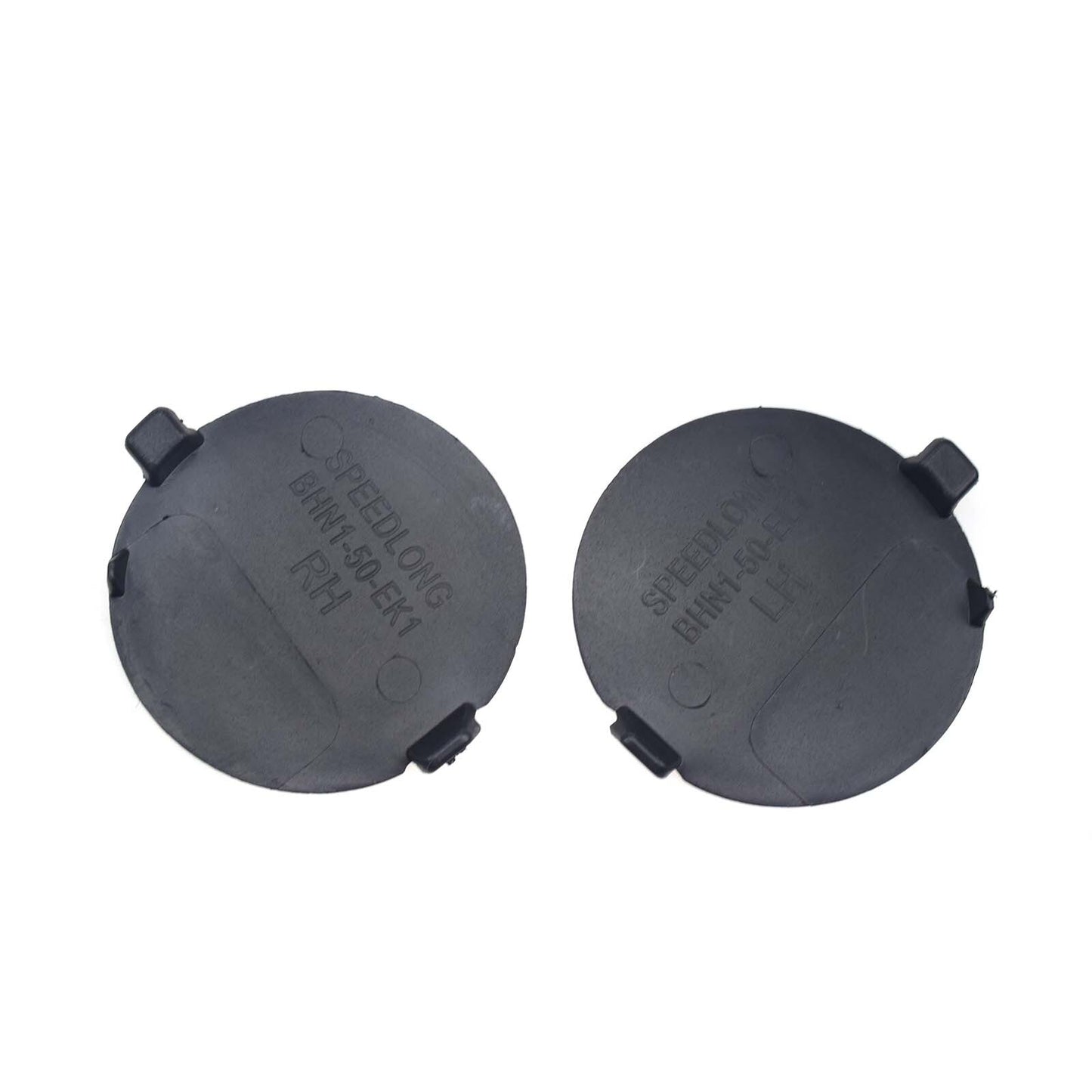 2PCS Left  Right Side Rear Bumper Hook Tow Eye Cap for Mazda 3 Axela 2014-2018