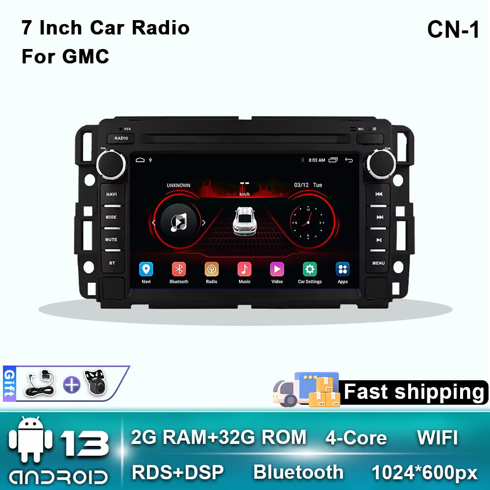 for Chevrolet Silverado for GMC for Sierra Impala Yukon Acadia Car Player GPS Multimedia